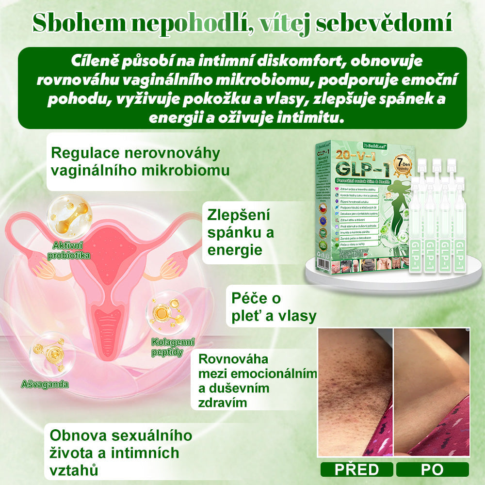 🏆Oficiální obchod | BuildLeaf® GLP-1 20-v-1 Slim & Zdraví orální roztok 💧 (1× denně, výsledky za 7 dní). Obsahuje 100 mld. CFU probiotik ✅ Podporuje hubnutí, zdraví srdce, trávení i energii.