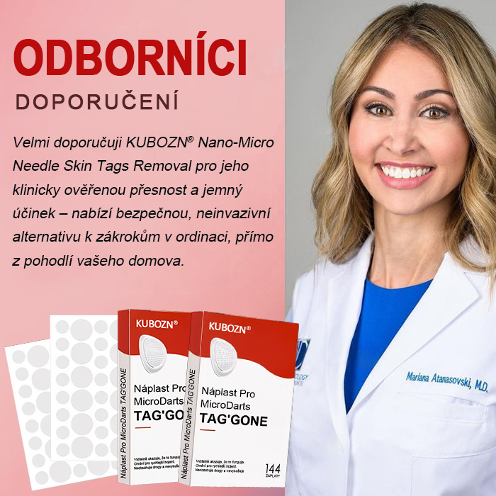KUBOZN® Náplasti na odstranění kožních výrůstků s nano-mikrojehličkami 🔸🔸