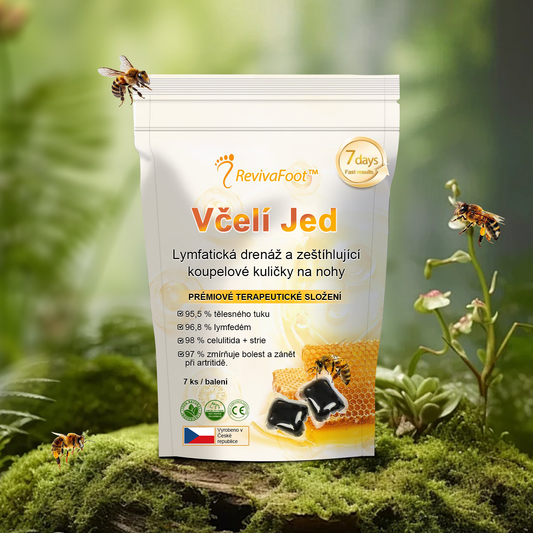⏰ RevivaFoot™ Mélthin lymfatické odvodňovací a zeštíhlující šumivé koule do koupele na nohy, snižují otoky až o 70 %【Podpora lymfatického oběhu – řešení problému od samotné příčiny】