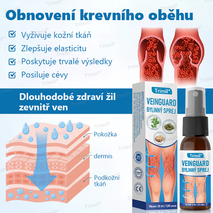 💙Trimil® VeinGuard Bylinný Sprej — ✅ Klinicky ověřeno, že dokáže zlepšit stav křečových žil už za pouhých 7 dní! 💙