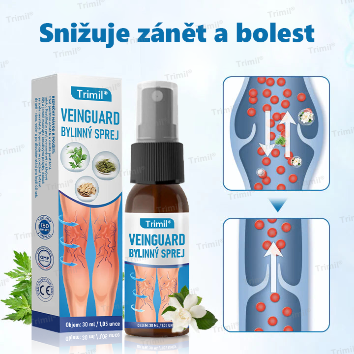 💙Trimil® VeinGuard Bylinný Sprej — ✅ Klinicky ověřeno, že dokáže zlepšit stav křečových žil už za pouhých 7 dní! 💙